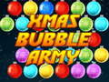 Hra Xmas Bubble Army
