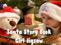 Hra Santa Story Book Girl Jigsaw