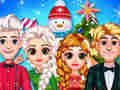 Hra Frozen Princess Christmas Celebration