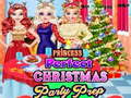 Hra Princess Perfect Christmas Party Prep