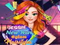Hra Jessie New Year #Glam Hairstyles