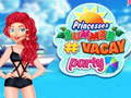 Hra Princesses Summer #Vacay Party