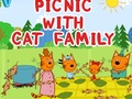 Hra Picnic With Cat Family