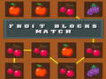 Hra Fruit Blocks Match