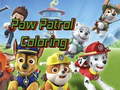 Hra Paw Patrol Coloring