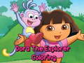 Hra Dora The Explorer Coloring