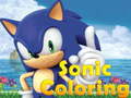 Hra Sonic Coloring