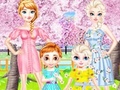 Hra Frozen Family Flower Picnic