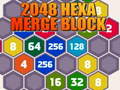Hra 2048 Hexa Merge Block