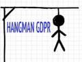 Hra Hangman GDPR