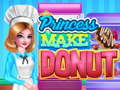 Hra Princess Make Donut Cooking