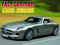 Hra Fast German Cars Jigsaw