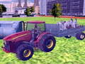 Hra 3D city tractor garbage sim