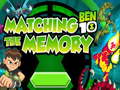 Hra Ben 10 Matching The Memory