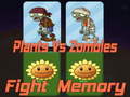 Hra Plants vs Zombies Fight Memory