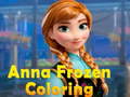 Hra Anna Frozen Coloring