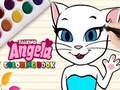 Hra Talking Angela Coloring Book