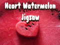Hra Heart Watermelon Jigsaw