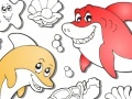 Hra Sea Animals Online Coloring