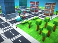 Hra Pixel City Runner 3D