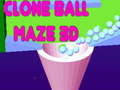 Hra Clone Ball Maze 3D