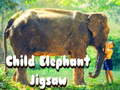 Hra Child Elephant Jigsaw