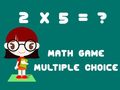 Hra Math Game Multiple Choice