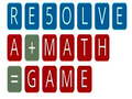 Hra RESOLVE a math game