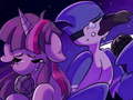 Hra Friday Night Funkin with Twilight Sparkle and Mordecai