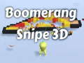 Hra Boomerang Snipe 3D