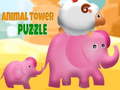 Hra Animal Tower Puzzle