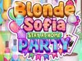 Hra Blonde Sofia Stay at Home Party