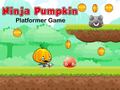 Hra Ninja Pumpkin Platformer Game