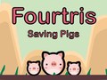 Hra Fourtris Saving Pigs