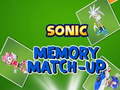 Hra Sonic Memory Match Up