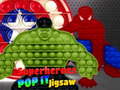Hra Superheroes Pop It Jigsaw
