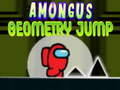 Hra Amongus Geometry Jump