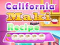 Hra California Maki Recipe