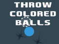 Hra Throw Colored Balls