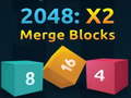 Hra 2048: X2 merge blocks