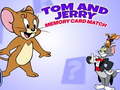 Hra Tom and Jerry Memory Card Match