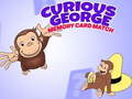 Hra Curious George Memory Card Match