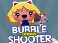 Hra Bubble Shoter cat rescue