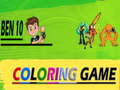 Hra Ben 10 Coloring
