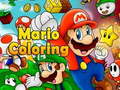 Hra Mario Coloring