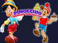 Hra Pinocchio Memory card Match 