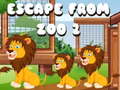 Hra Escape From Zoo 2