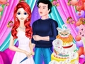 Hra Mermaid Girl Wedding Cooking Cake