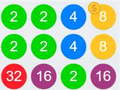 Hra 2-4-8 link identical numbers