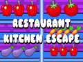 Hra Restaurant Kitchen Escape